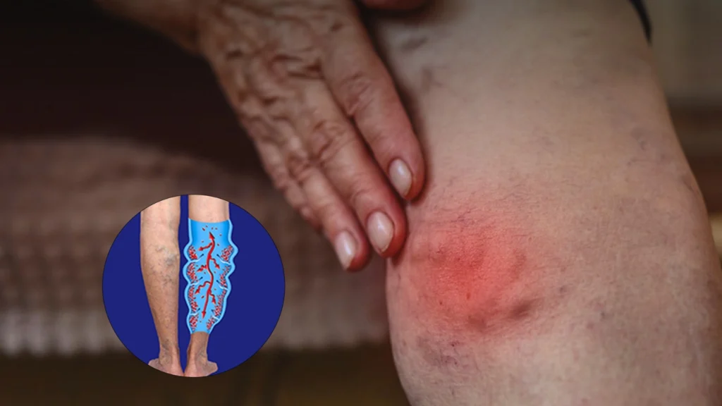 Doctor performing procedure